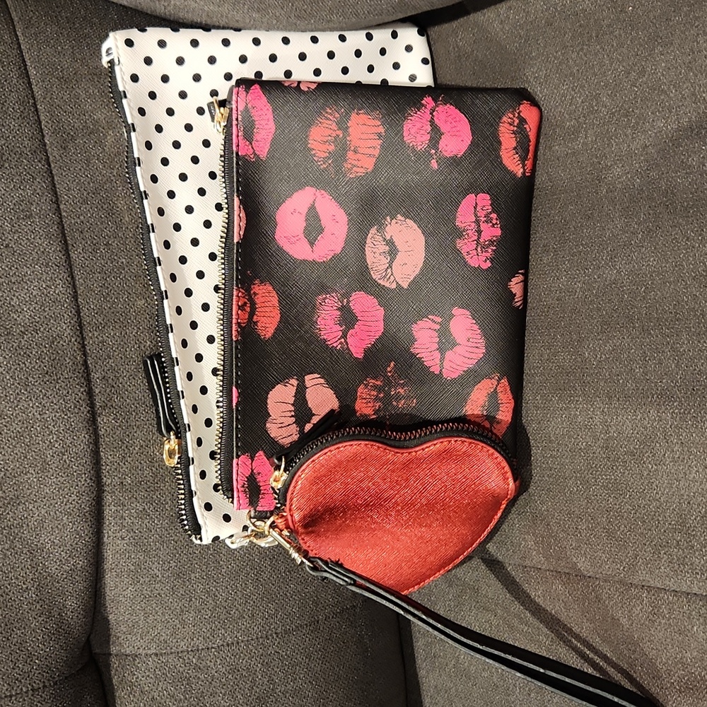 Trio wristlet bags